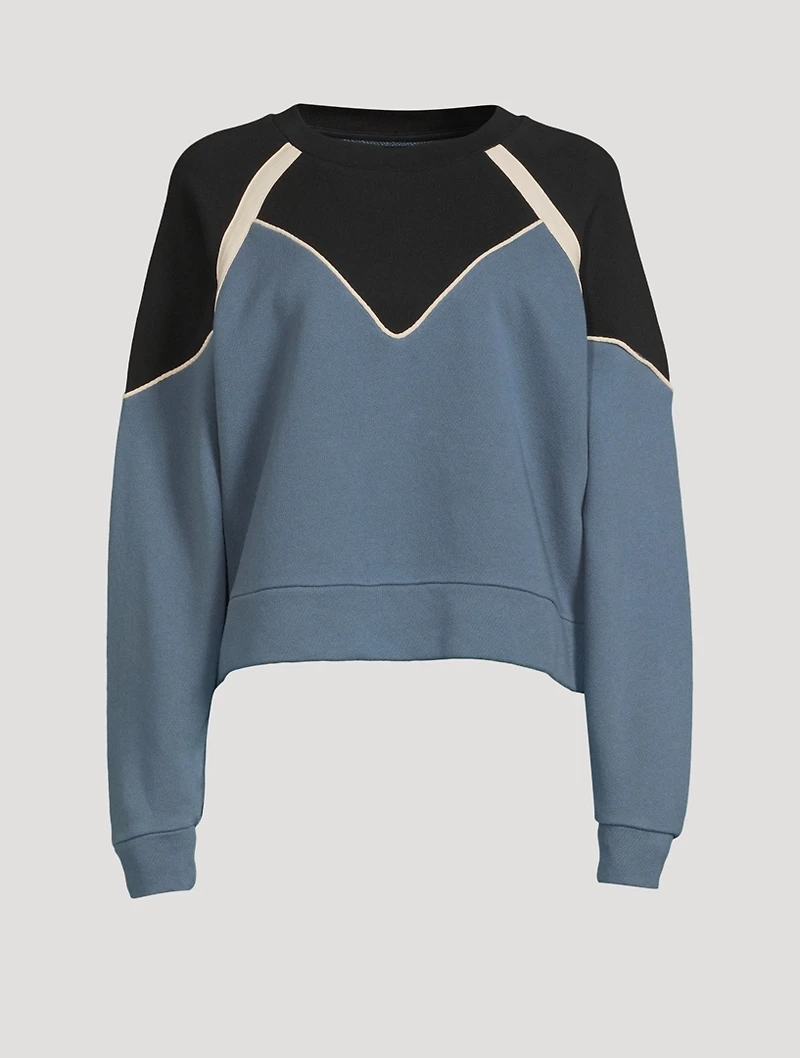 Brick Cotton Sweatshirt