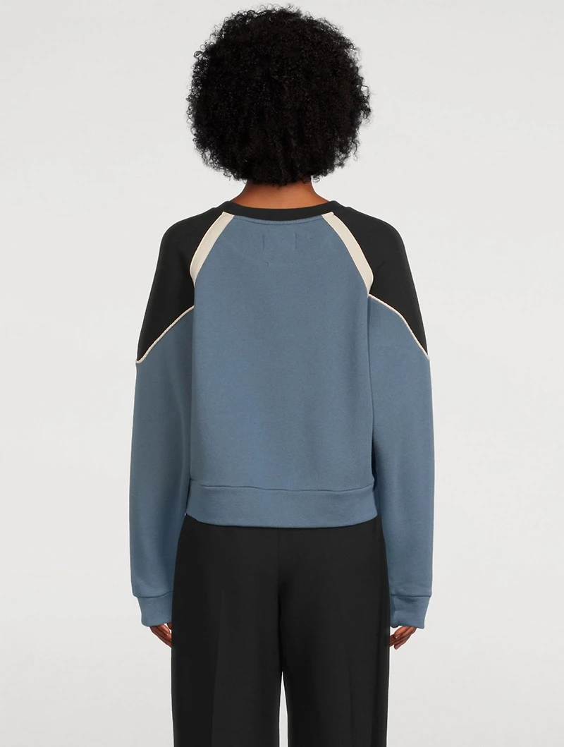 Brick Cotton Sweatshirt