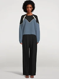 Brick Cotton Sweatshirt