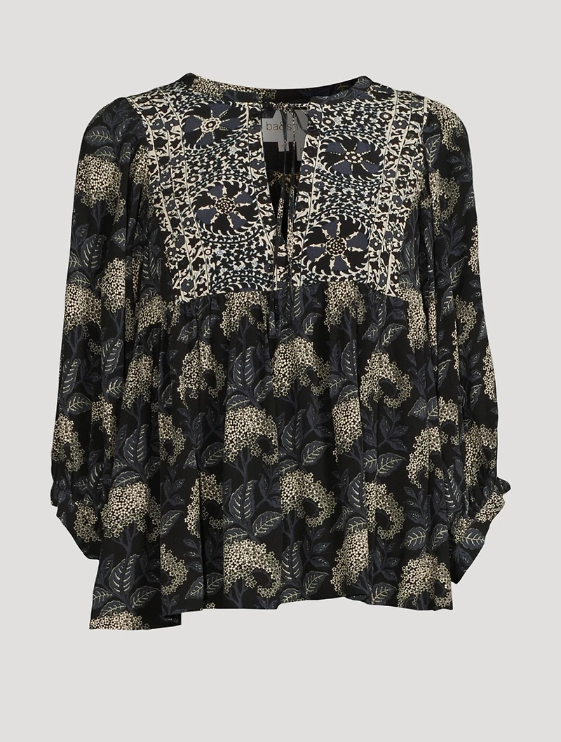 Garry Blouse Floral Print