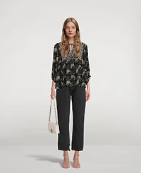 Garry Blouse Floral Print