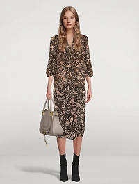 Camille Floral Midi Skirt