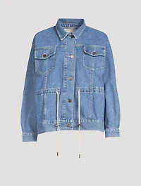 Edson Drawstring Denim Jacket