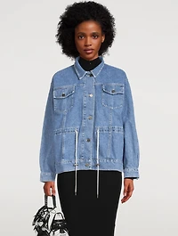 Edson Drawstring Denim Jacket