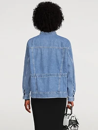 Edson Drawstring Denim Jacket