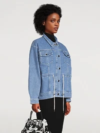 Edson Drawstring Denim Jacket