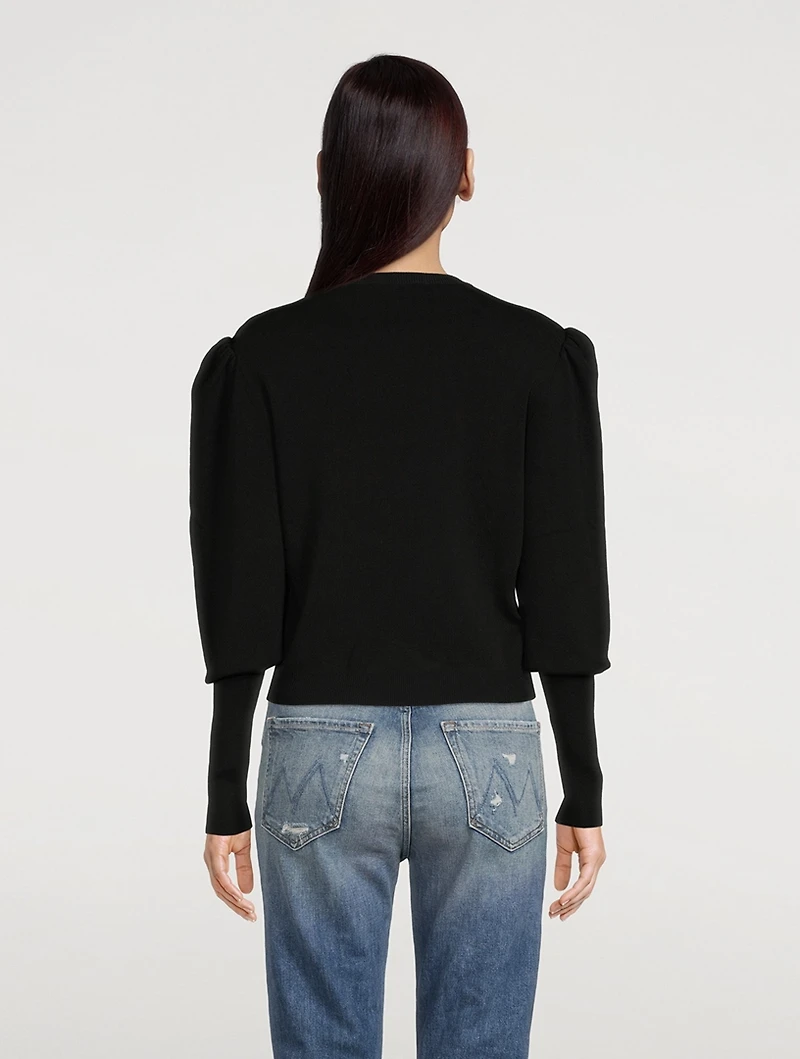 Sady Puff-Sleeve Sweater