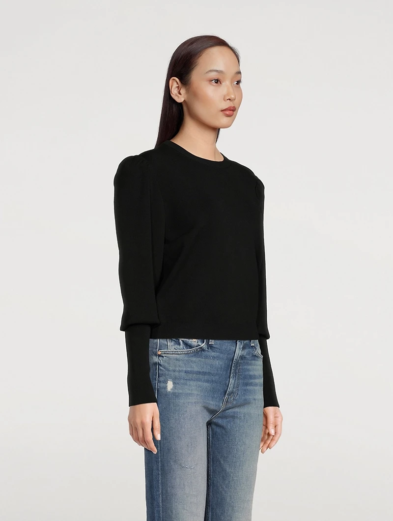 Sady Puff-Sleeve Sweater