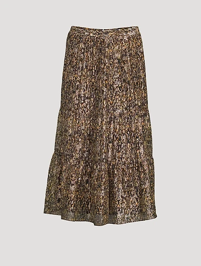 Gellio Midi Skirt Print
