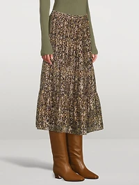 Gellio Midi Skirt Print