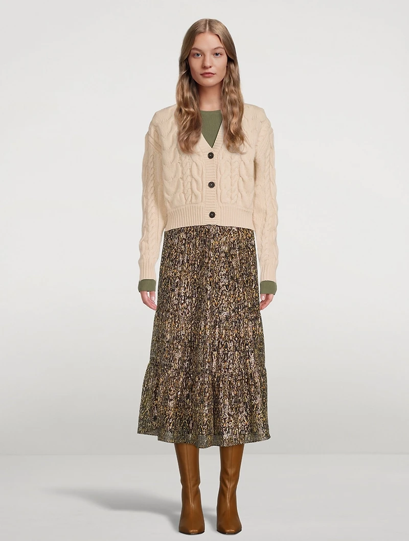 Gellio Midi Skirt Print