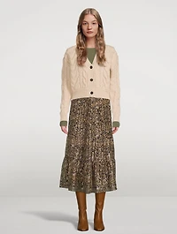 Gellio Midi Skirt Print