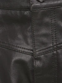 Leandro Leather Shorts