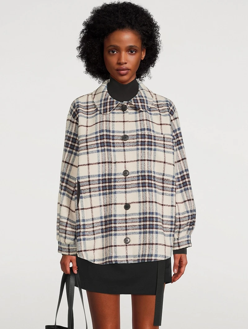 Qetsia Overshirt Plaid