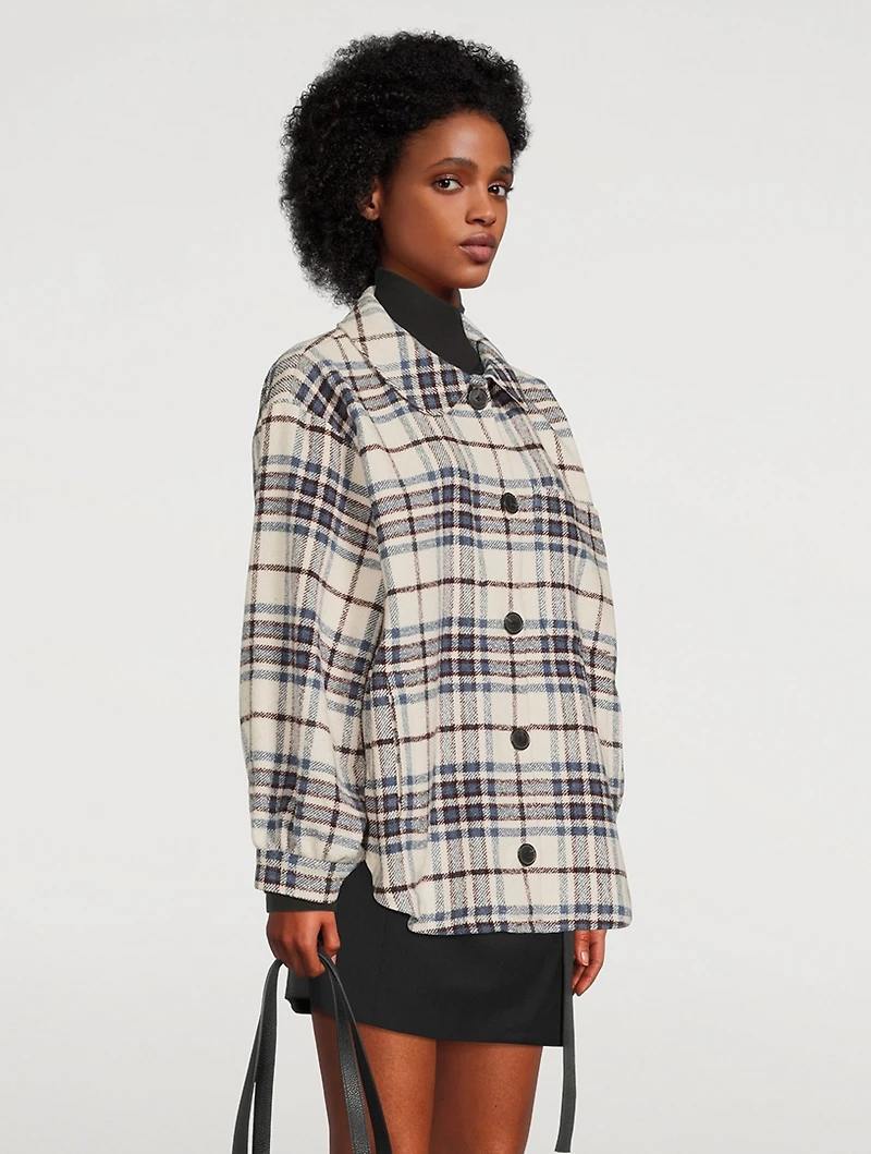 Qetsia Overshirt Plaid