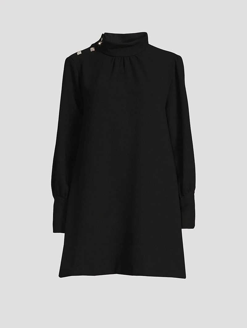 Palmy Turtleneck Mini Dress