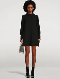 Palmy Turtleneck Mini Dress