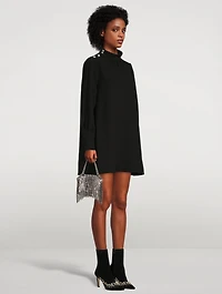 Palmy Turtleneck Mini Dress