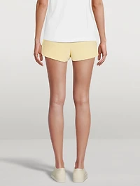 Organic Cotton Velvet Terry Towel Shorts