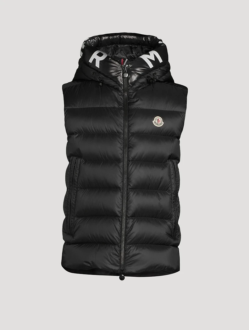 Montreuil Quilted Down Vest With Hood