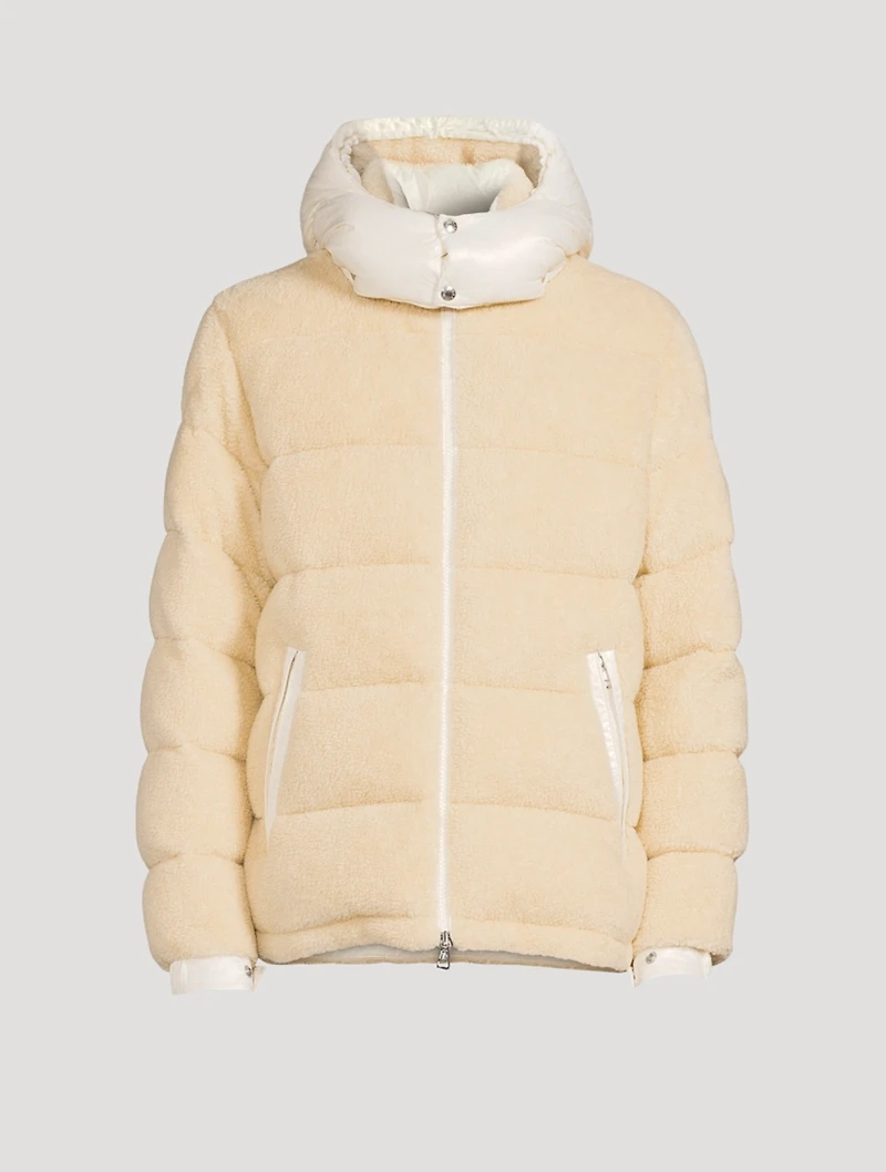 Michon Sherpa Quilted Down Jacket