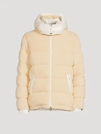 Michon Sherpa Quilted Down Jacket