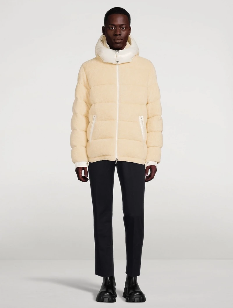Michon Sherpa Quilted Down Jacket