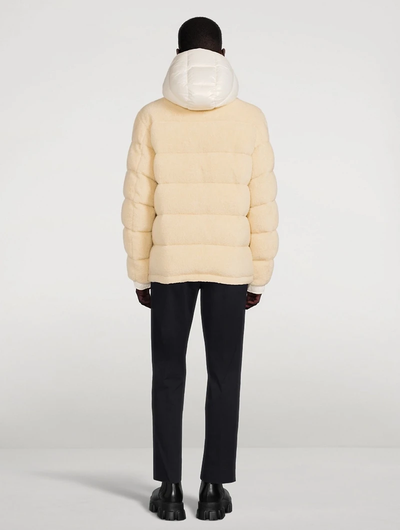 Michon Sherpa Quilted Down Jacket
