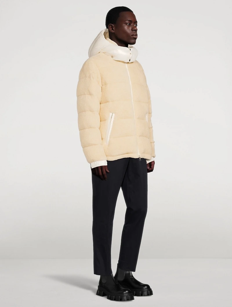 Michon Sherpa Quilted Down Jacket