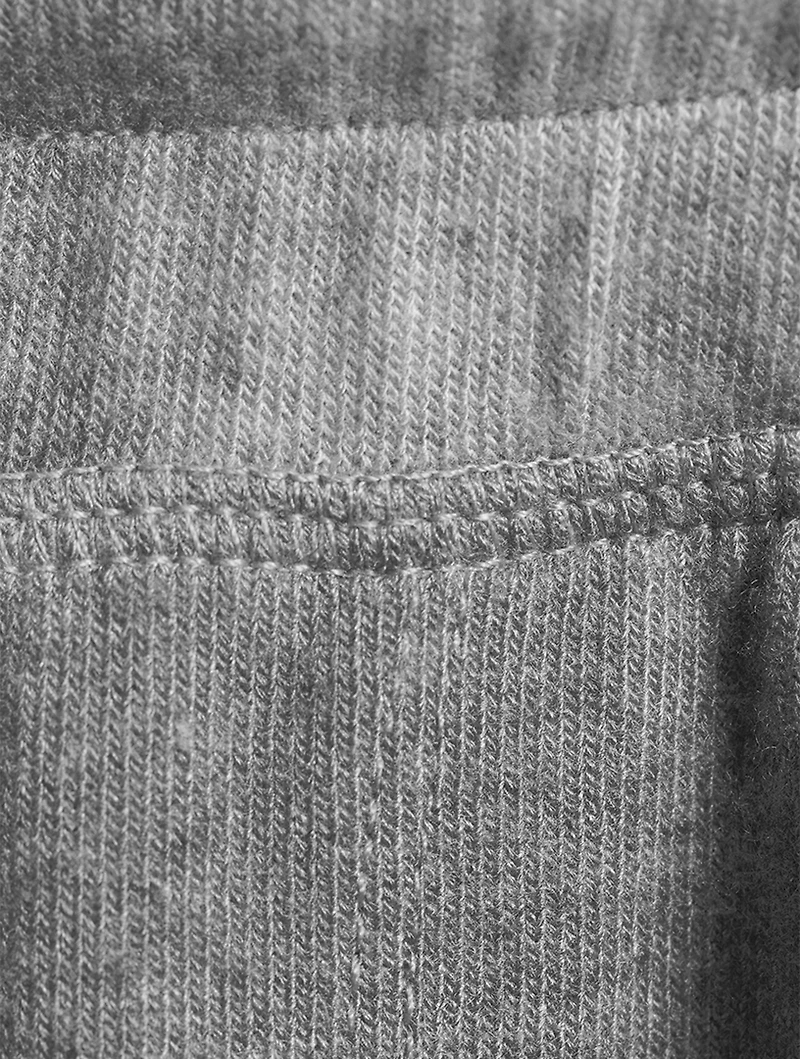 Wide-Leg Cropped Sweatpants