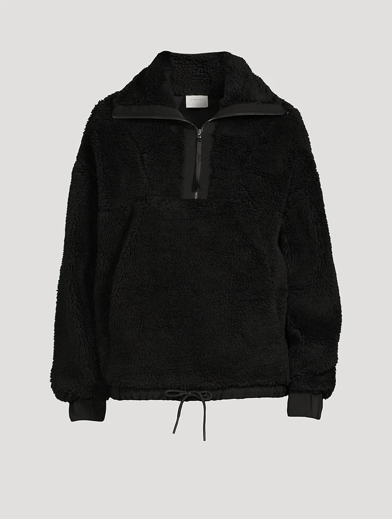 Appleton Sherpa Half-Zip Pullover Sweatshirt