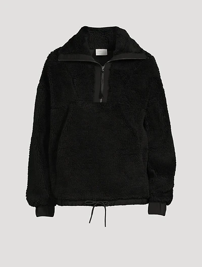 Appleton Sherpa Half-Zip Pullover Sweatshirt
