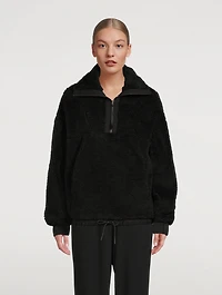 Appleton Sherpa Half-Zip Pullover Sweatshirt