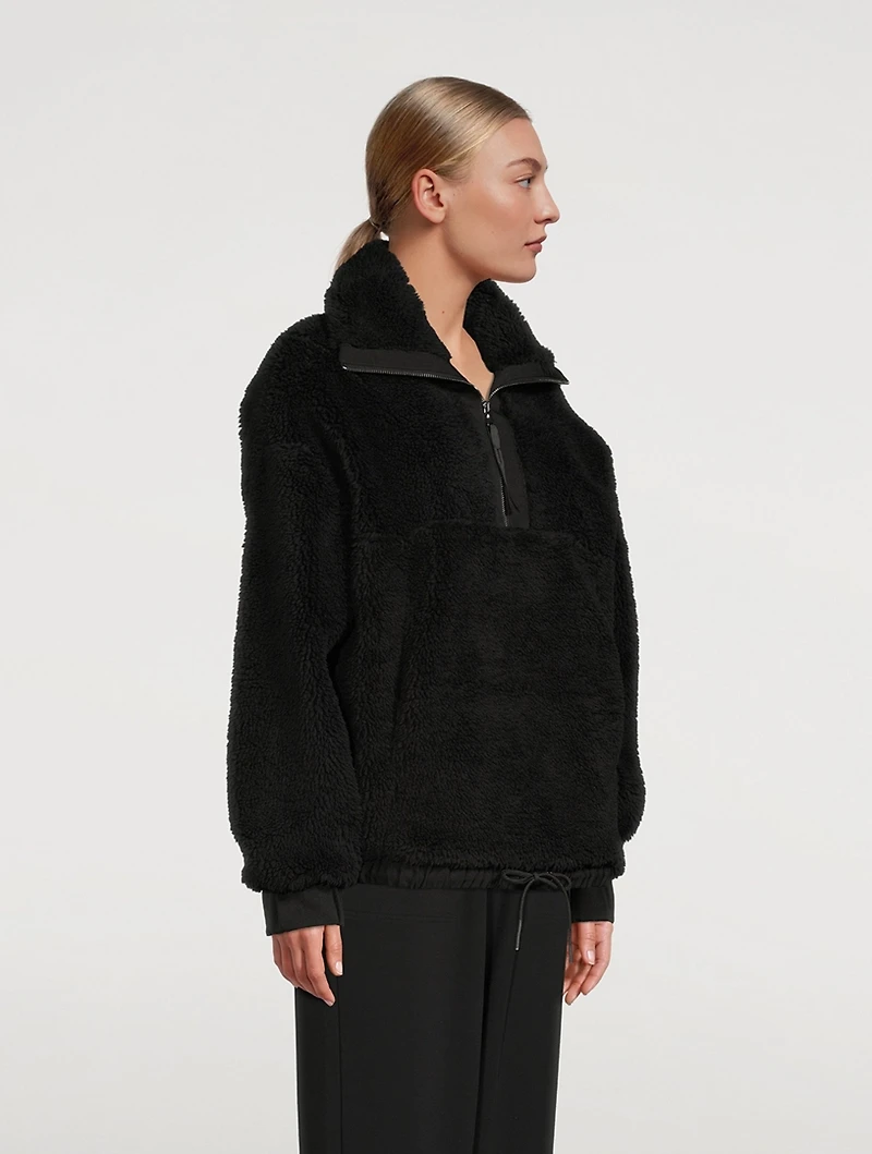 Appleton Sherpa Half-Zip Pullover Sweatshirt