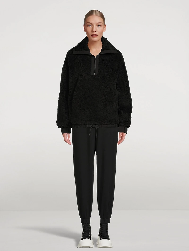 Appleton Sherpa Half-Zip Pullover Sweatshirt