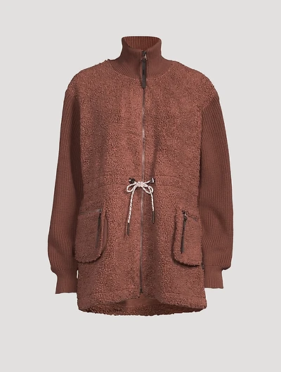Westwood Sherpa And Knit Jacket