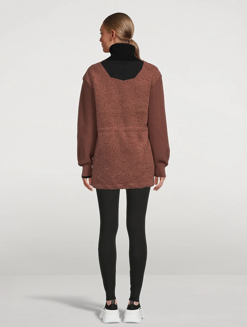 Westwood Sherpa And Knit Jacket