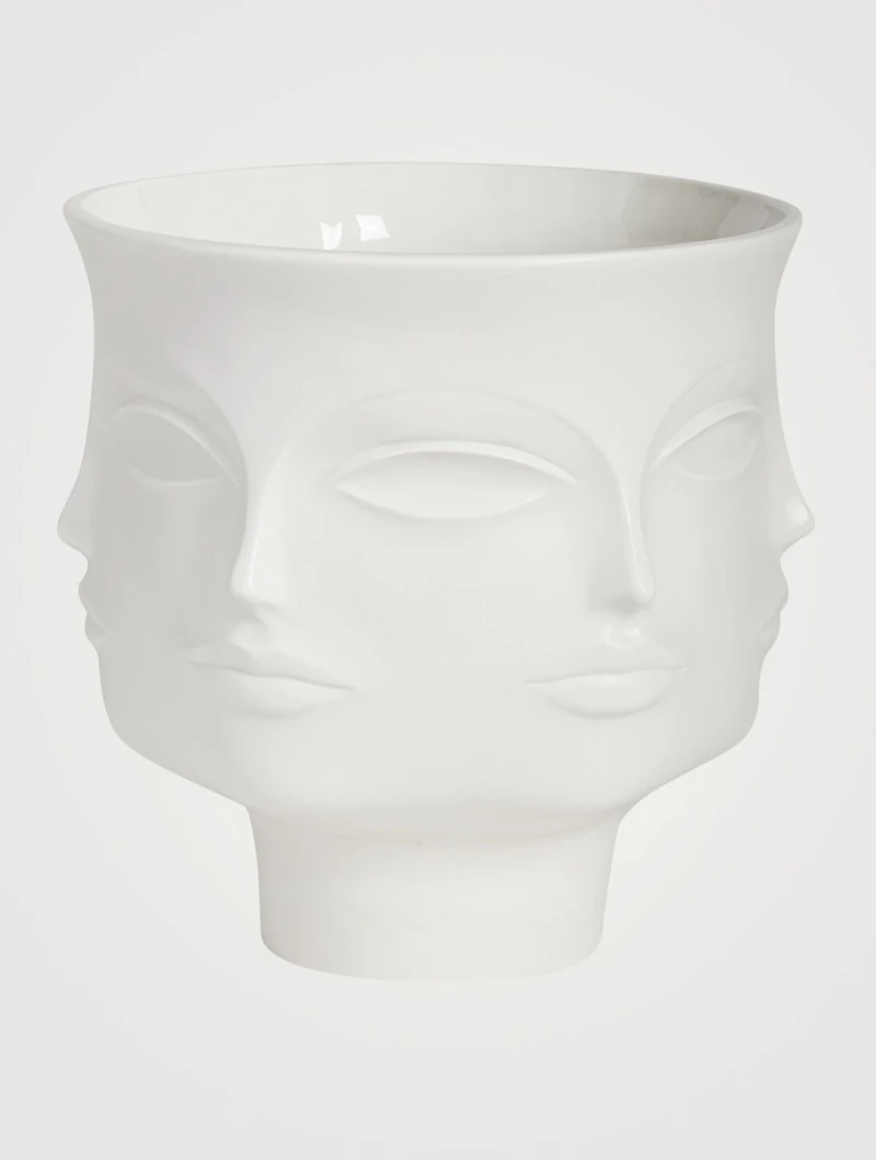 Giant Dora Maar Porcelain Centerpiece Pedestal Bowl