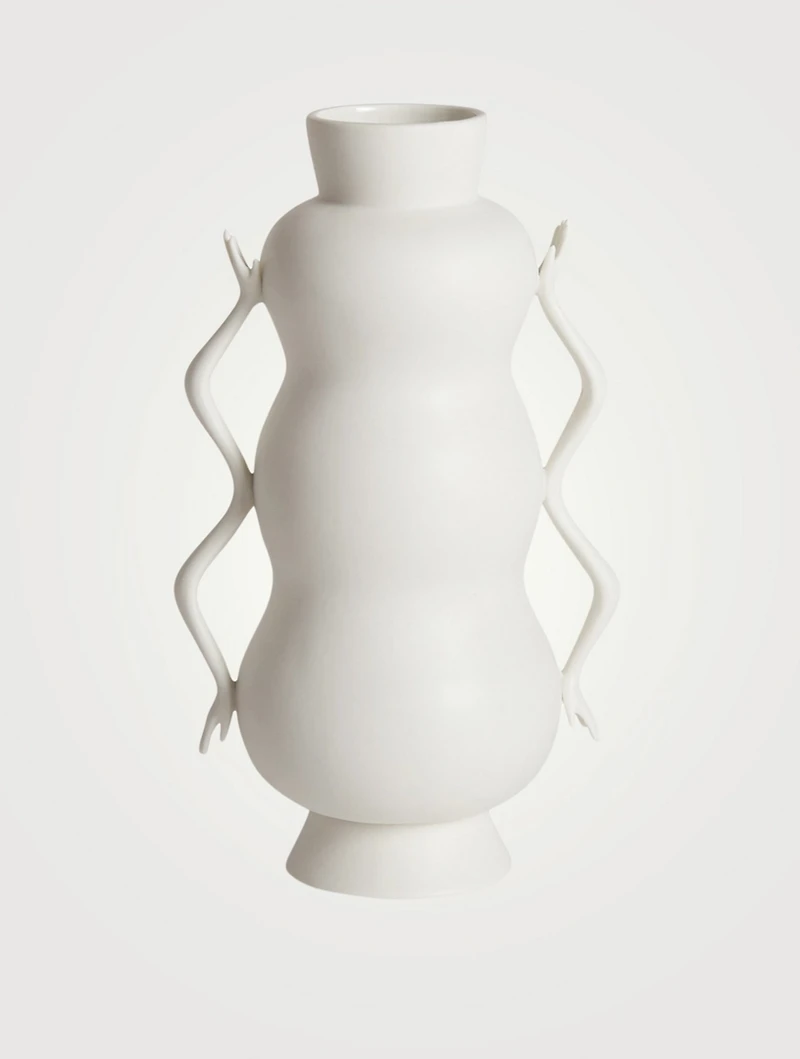 Eve Triple Bulb Porcelain Vase