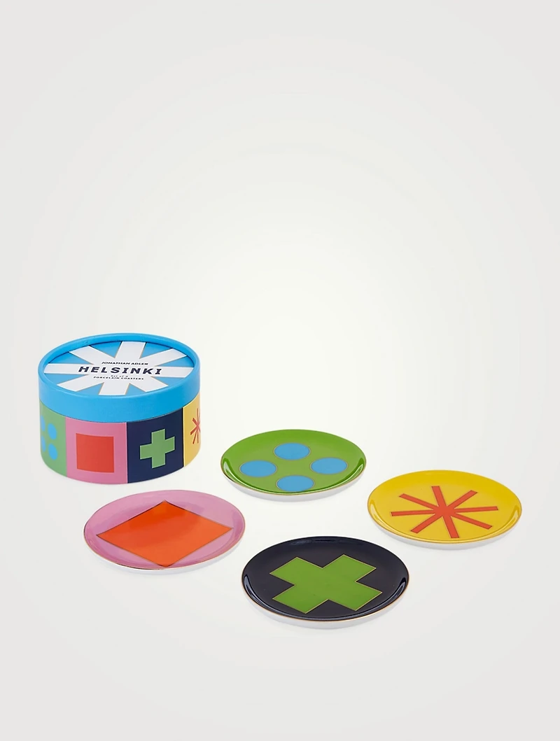 Helsinki Porcelain Coasters