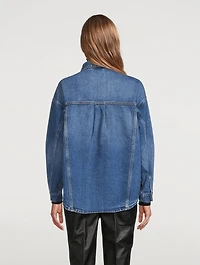 Denim Trucker Shirt Jacket