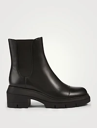 Norah Leather Heeled Chelsea Boots