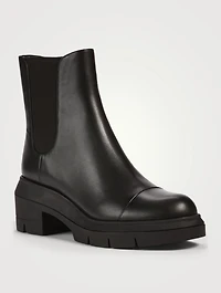 Norah Leather Heeled Chelsea Boots