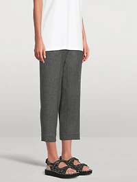 Zoe Lift Tweed Sandals