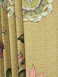 Puff-Sleeve Blouse With Pleated Patch