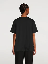 Embellished Supima Cotton A-Line T-Shirt