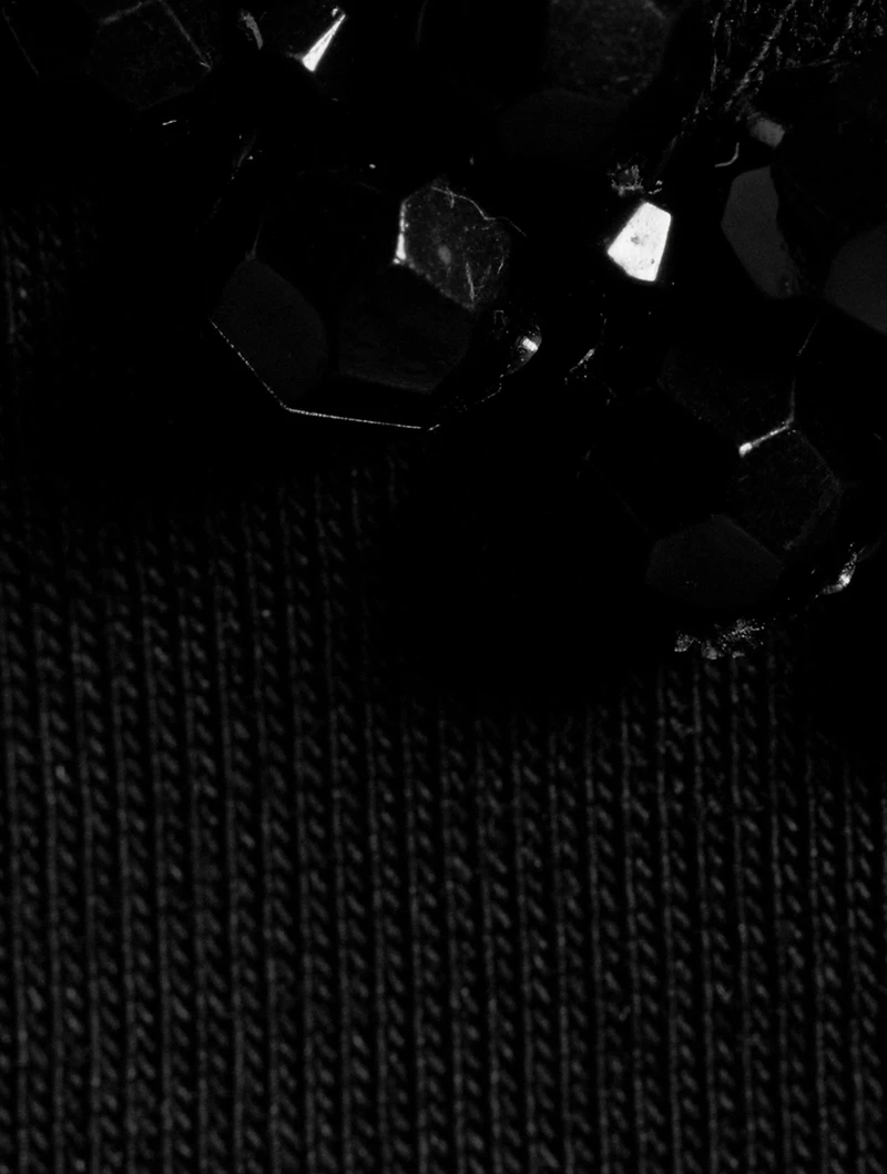 Embellished Supima Cotton A-Line T-Shirt