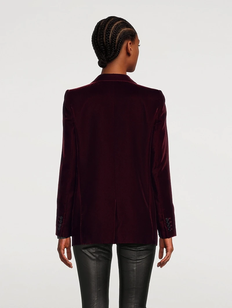 Velvet Blazer
