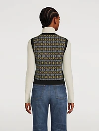 Fairisle Wool Sweater Vest