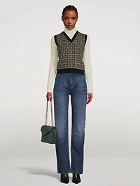 Fairisle Wool Sweater Vest